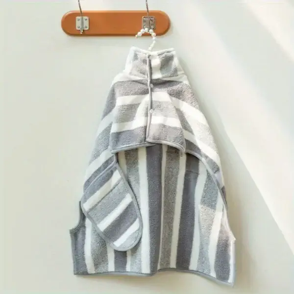 Dog Towels Large Thick Quick-Drying Absorbent Pet Bath Robe - Image 6