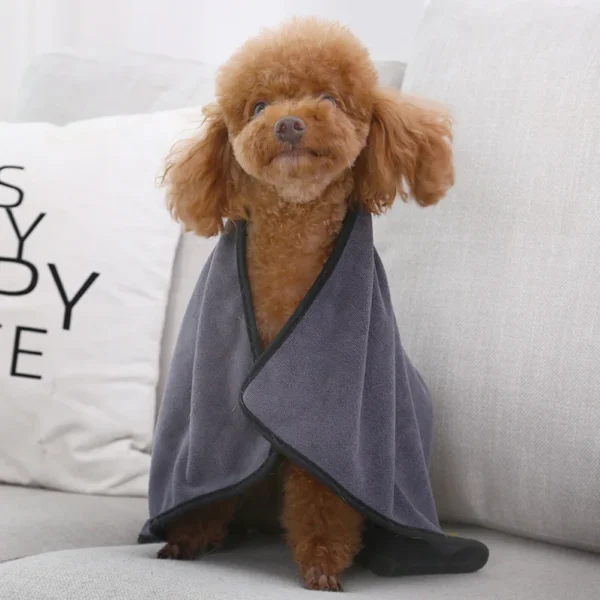 Super Absorbent Microfiber Dog Towels – Quick Drying Pet Supplies - Image 4