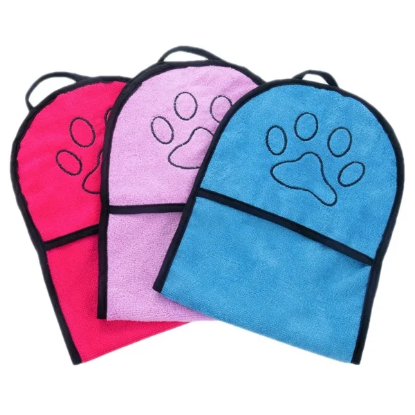 Soft Dog Towels – Quick-Dry, Absorbent Bath Robe for Pets - Image 5