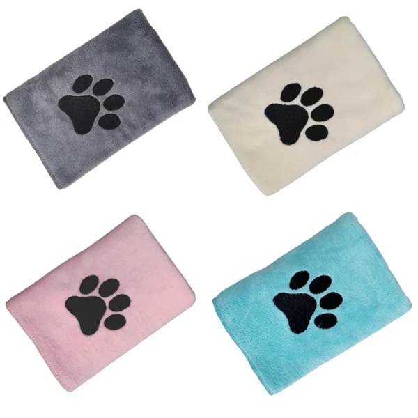 Super Soft Microfiber Dog Towels – Absorbent Pet Bath Blanket - Image 6