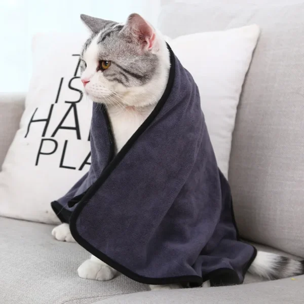 Super Absorbent Microfiber Dog Towels – Quick Drying Pet Supplies - Image 5