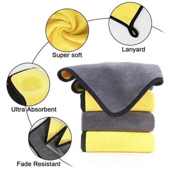 Dog Towels: Thicken Quick-Drying Soft Fiber Towel for Dogs and Cats - Image 6